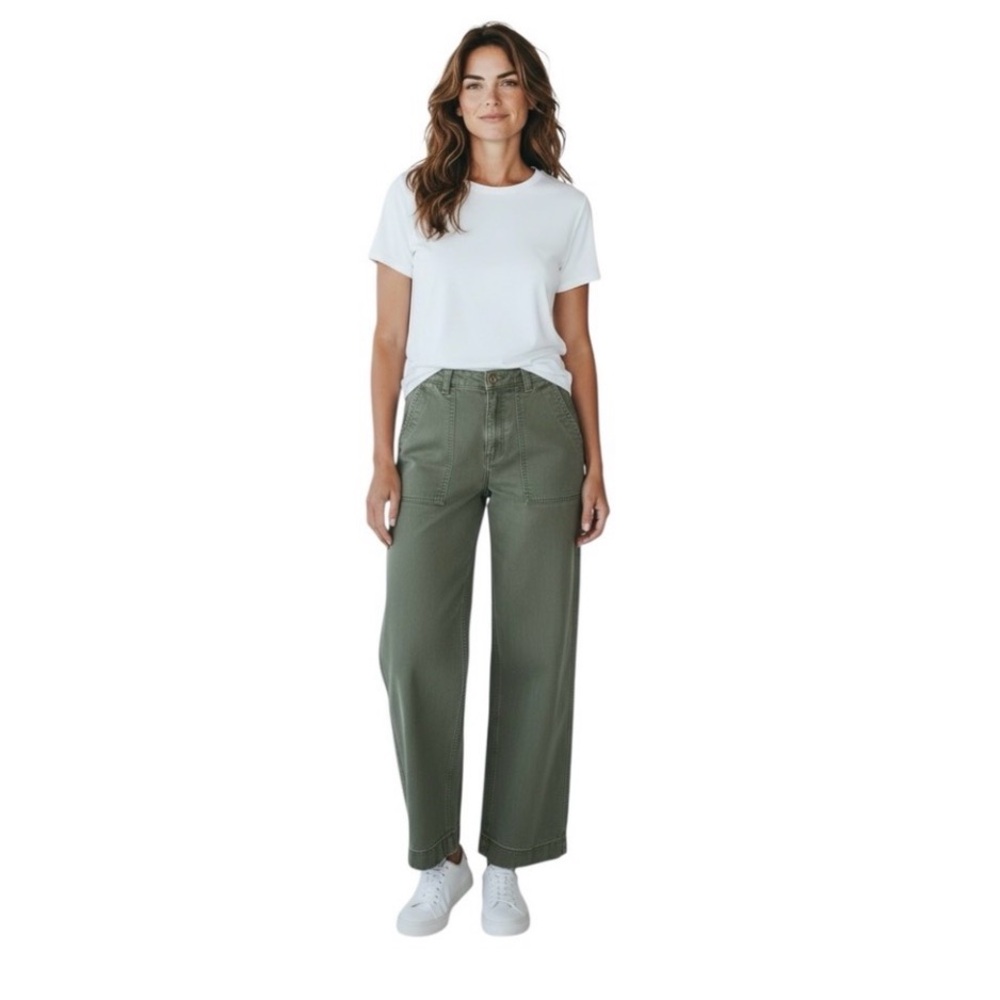 Duluth Trading Co. Makers Studio Wide Leg Pants size 14